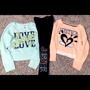 JUSTICE girls size 6/7